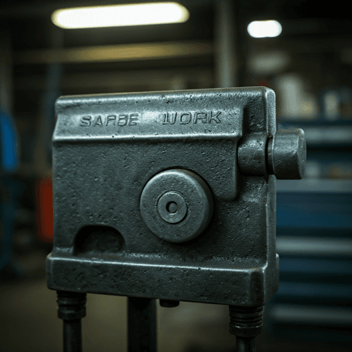 Рабочий процесс с материалами и латунными деталями для мебельного проекта.