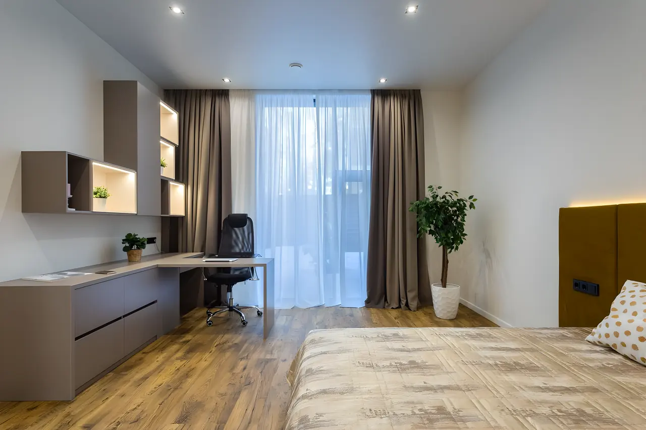 Коттедж. Интерьерный ракурс 27.