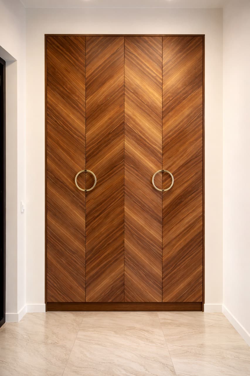 Кухонный проект с фокусом на композицию блоков, глубину фасадов и чистую подачу ключевых ракурсов.