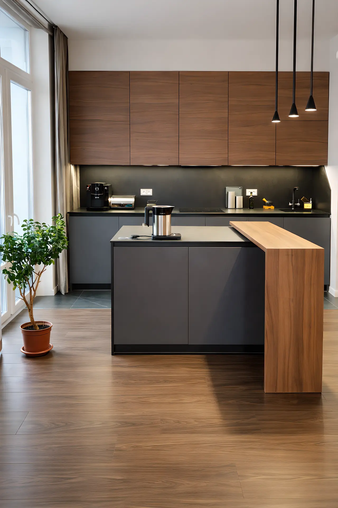 Кухня на пр. Тореза. Интерьерный ракурс 03.