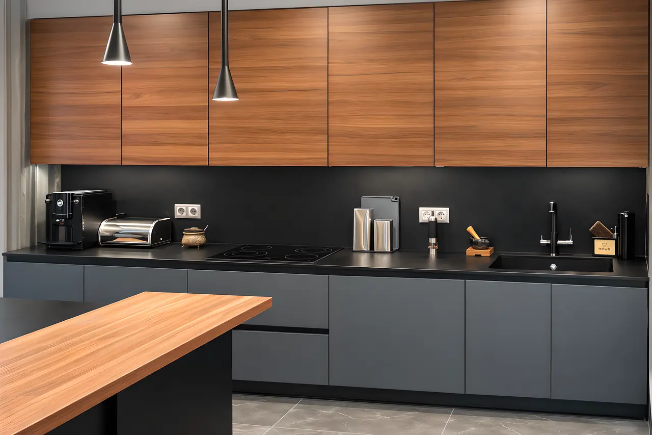 Кухня на пр. Тореза. Интерьерный ракурс 06.